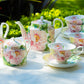 Empire Peony Bone China 11-Piece Tea Set