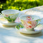 Empire Peony Bone China Tea Cup and Saucer