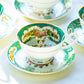 emerald gold gracie bone china