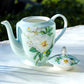 Grace Teaware Magnolia Bone China Teapot