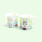 Stechol Gracie Bone China Green & White Easter Bunny Mugs