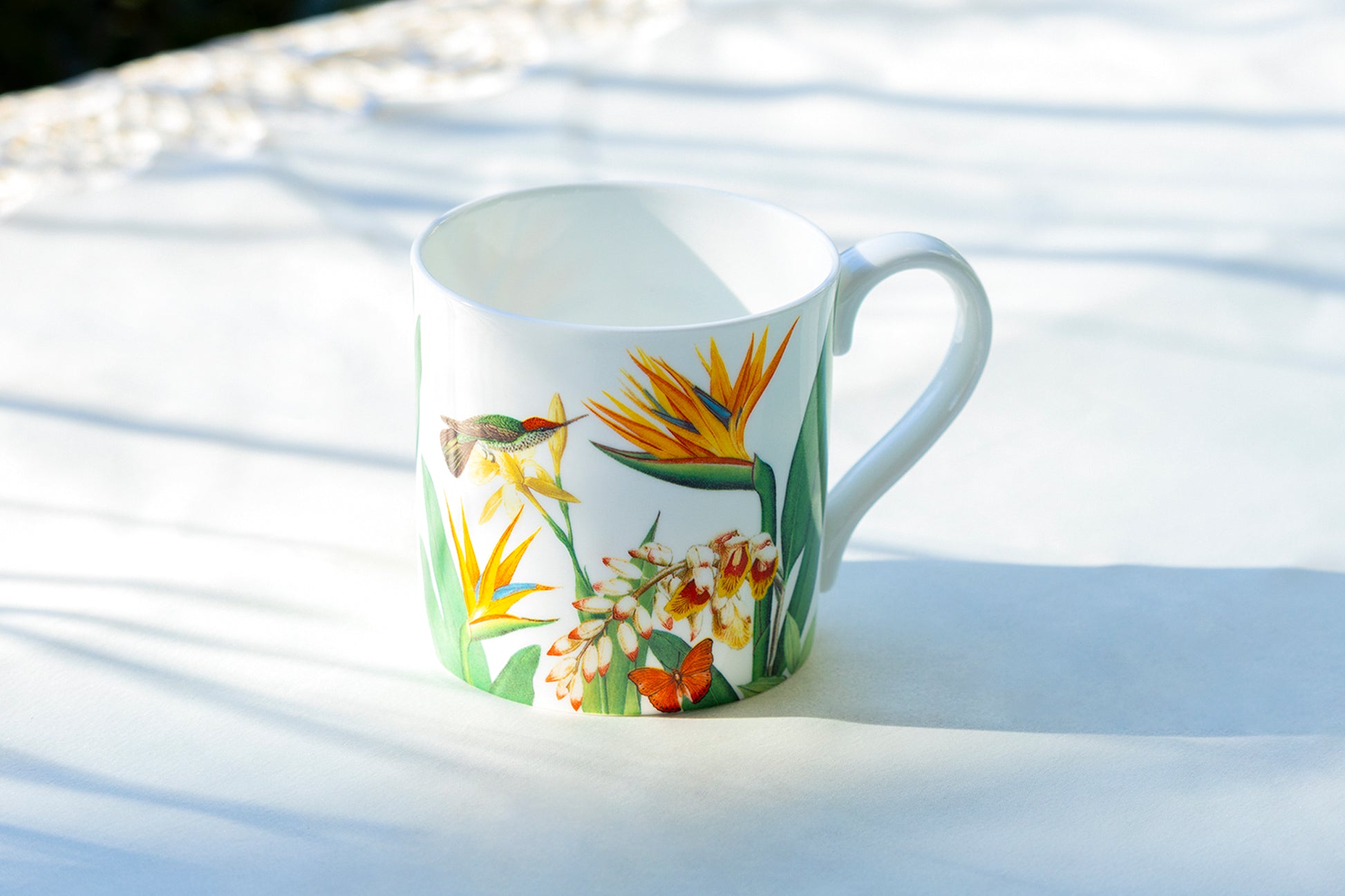 Stechol Gracie Bone China Bird of Paradise Bone China Mug