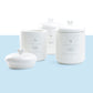 Large Canister with Heart Lid