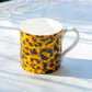 Stechcol Gracie Bone China Jaguar Print Bone China Mug