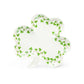 Grace Teaware Shamrock Clover Fine Porcelain Serving Plate