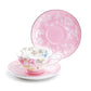 Stechol Gracie Bone China Beau Rose Bone China Tea Cup and Saucer Set