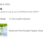Shamrock Fine Porcelain Teapot