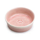 6.25" Organic Coral Reactive Glazed Heavy Weight Ceramic Pet Bowl