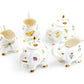 Summer Garden Elephant Fine Porcelain Tea Set
