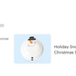 Happy Snowman Pasta Bowl