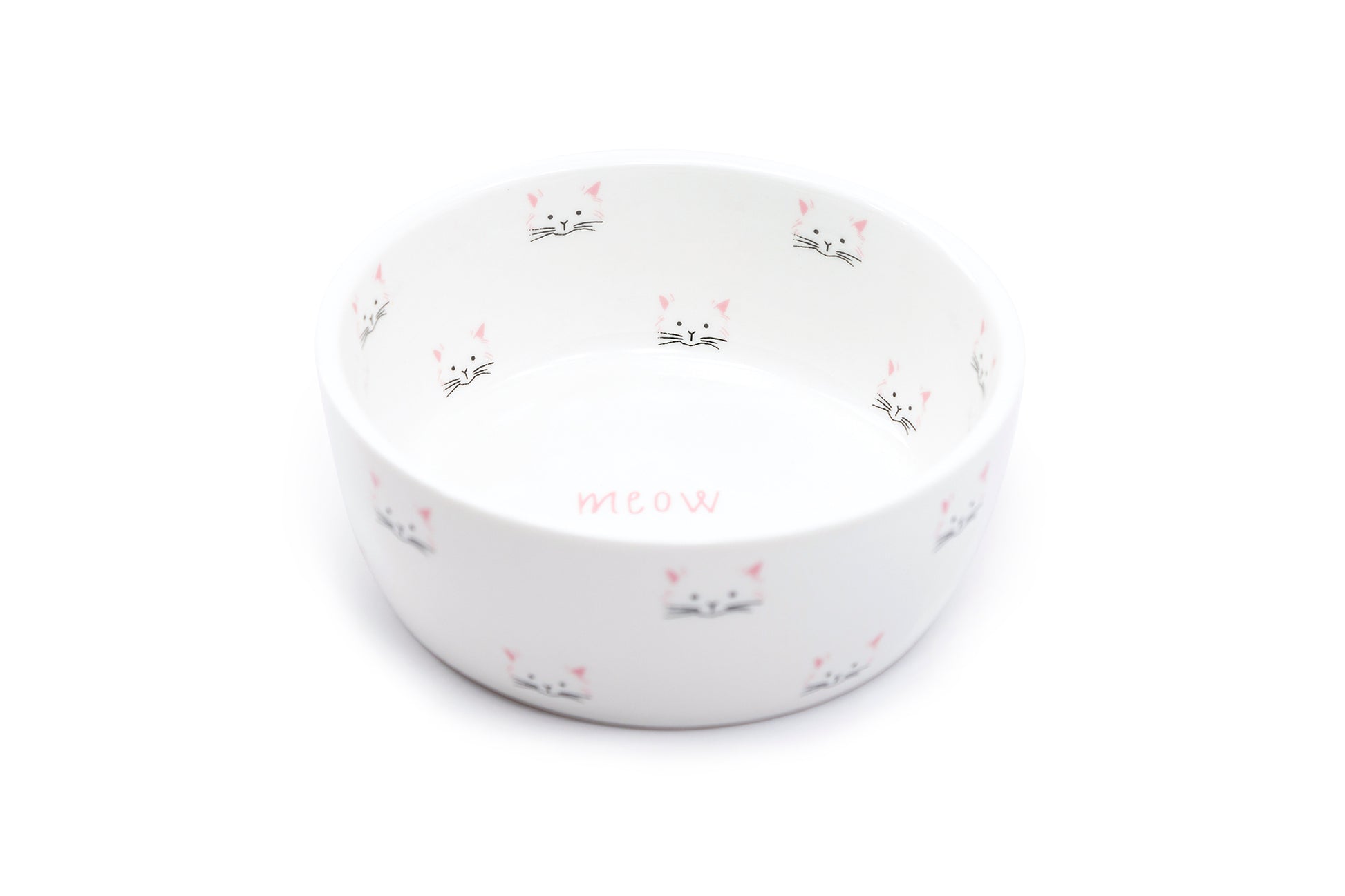 Fido's Diner 5" Ceramic Cat Meow Bowl