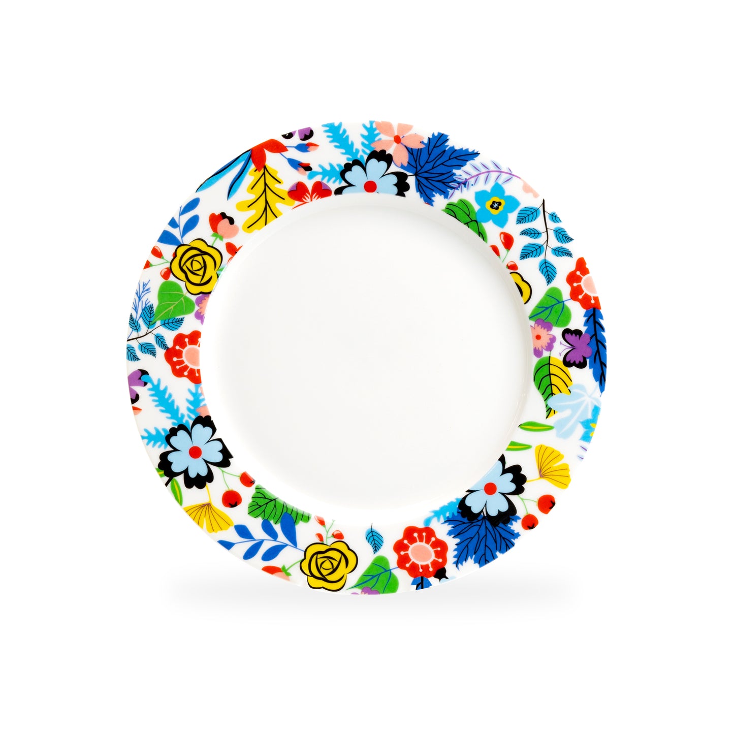 Stechcol Gracie China 7.5" Mad Hatter Fine Porcelain Dessert Plate