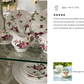 Kensington Pink Rose Bone China 11-Piece Tea Set