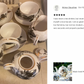 Black Gold Peony Fine Porcelain Tea Set